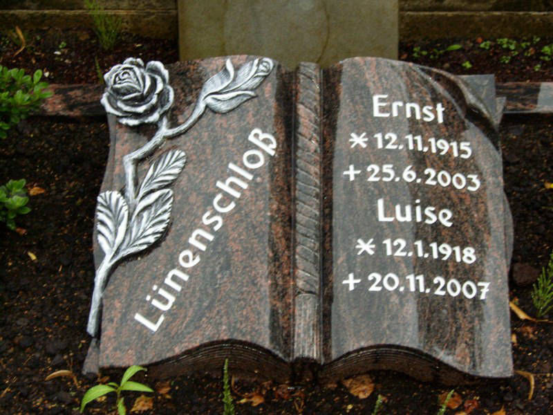 Grabstein, Grabmal, Steinmetz Wuppertal