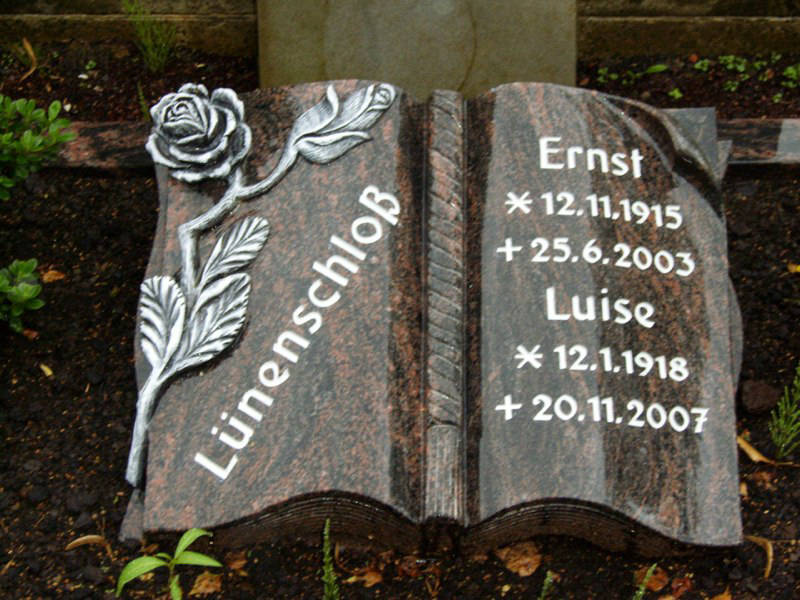 Grabstein, Grabmal, Steinmetz Wuppertal